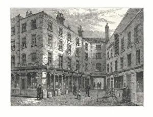 Garraways Coffee House, 1878 Artist: Walter Thornbury