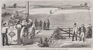 Images Dated 8th August 2006: Garrett & Sons Double-Cylinder Steam Ploughing Engine and Tackle, c1862