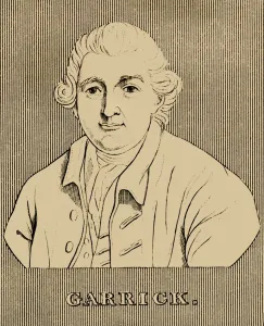 Restoration Prints: Garrick, (1717-1779), 1830. Creator: Unknown