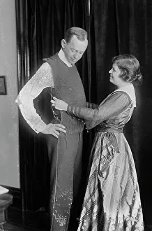 Woollen Prints: Garrison, between c1915 and c1920. Creator: Bain News Service