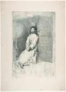 Metropolitan M Prints: The Garroted Man (El agarrotado), ca. 1778-80. Creator: Francisco Goya