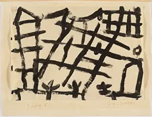 Dada Prints: Gartnerei (Gardening), 1940. Creator: Klee, Paul (1879-1940)