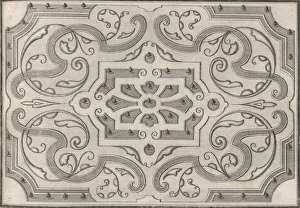 Parterre Prints: Gartten Parterres, 1697-1705. Creator: George Hatzl