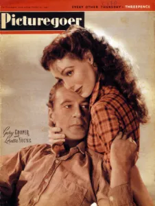 Images Dated 18th January 2008: Gary Cooper (1901-1961) and Loretta Young (1913-2000), American actors, 1945