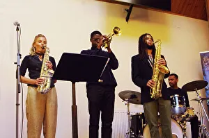Gary Crosby Sextet, National Jazz Archive, Loughton, Essex, Oct 2023. Creator: Brian O'Connor