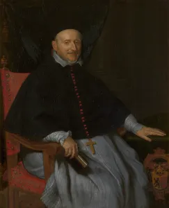 Erasmus Quellinus Prints: Gaspar Nemius, Bishop of Antwerp, mid-17th century. Creator: Erasmus Quellinus