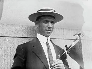 Track And Field Prints: Gaston Strobino, between c1910 and c1915. Creator: Bain News Service