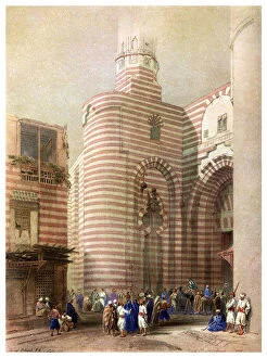 Images Dated 13th July 2009: The Gate of El Metwalli, Cairo, Egypt, c1829 (1956)