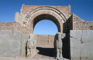 Mesopotamian Gallery: Gate, Northwest Palace, Calah (Nimrud), Iraq, 1977