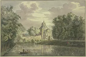 1750s Prints: Gate to Utrecht with part of the promenade, 1750. Creator: Jacobus van Liender
