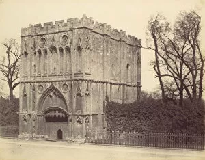 Gateway - Bury St. Edmonds, 1858. Creator: Alfred Capel-Cure