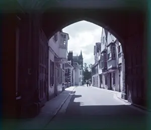 Walls Prints: Gateway to the Cathedral, Salisbury, Wiltshire, c1955. Creator: Arthur Charles Kirby Ware