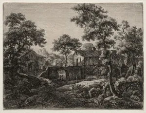 Anthonie Waterloo Dutch Collection: A Gateway. Creator: Anthonie Waterloo (Dutch, 1609 / 10-1690)