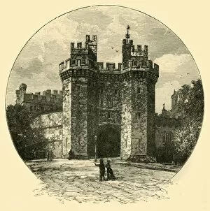 Battlements Collection: Gateway of Lancaster Castle, 1898. Creator: Unknown