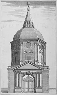 Royal College Of Physicians Collection: Gateway to the Royal College of Physicians, City of London, 1721