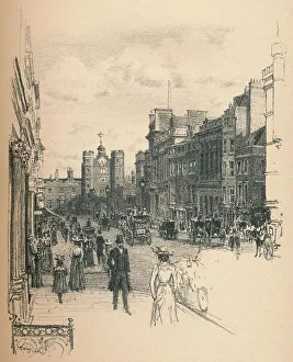 The Gateway of St. Jamess Palace From St. Jamess Street, 1902. Artist: Thomas Robert Way