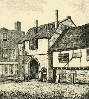 Bermondsey Prints: Gateway of St. Saviours, Bermondsey, 1794, (1925). Creator: Unknown