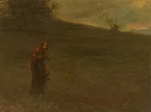 Witchcraft Collection: The Gatherer of Simples, c. 1880. Creator: George Fuller