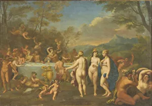 Festivities Prints: A Gathering of Gods, 1657-1705. Creator: Johannes van Haensbergen