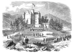 Highlander Prints: The Gathering of the Highland Clans at Braemar Castle