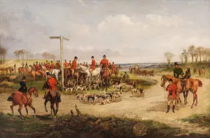 Alken Prints: Gathering for the Hunt