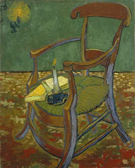 Gauguins chair, 1888. Artist: Gogh, Vincent, van (1853-1890)