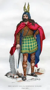 Gaul chief under the Roman occupation, 1st century BC - 5th century AD (1882-1884). Artist: Meunier