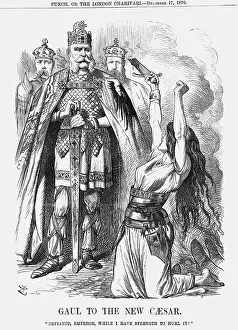 King Wi Prints: Gaul to the New Caesar, 1870. Artist: Joseph Swain