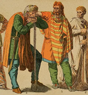 Regret Prints: Gauls, 1881. Creator: Unknown