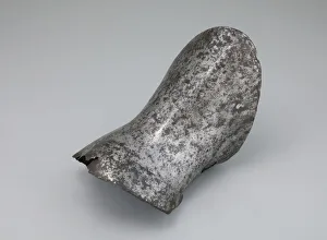 Gauntlet for the Left Hand, Milan, c. 1450/60. Creator: Unknown Gauntlet for the Left Hand, Milan, c. 1450/60. Creator: Unknown