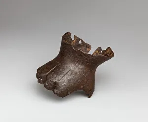 Gauntlet for the Right Hand, from Tannenberg Castle, German, ca. 1380. Creator: Unknown