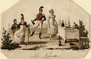 Dragoon Collection: Gavotte, c. 1815. Artist: Meynier Saint-Fal (1762-1840)