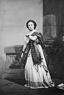 On Stage Gallery: Gazzangia [sic], between 1855 and 1865. Creator: Unknown