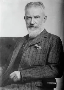 Political Activist Prints: G.B. Shaw, 1914. Creator: Bain News Service
