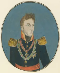 Third Coalition Prints: Gebhard Leberecht von Blücher (1742-1819), c. 1800. Artist: Anonymous