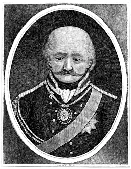 Gebhard Leberecht von Blucher, Prussian general, 1814. Artist: John Kay Gebhard Leberecht von Blucher, Prussian general, 1814. Artist: John Kay