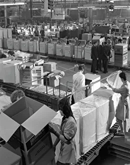 Assembly Line Prints: GEC electrical goods assembly plant, Swinton, South Yorkshire, 1963