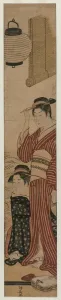 1752 1815 Prints: Two Geisha on a Balcony, 1782. Creator: Torii Kiyonaga (Japanese, 1752-1815)