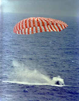 Ocean Gallery: Gemini 9A splashdown, 1966. Creator: NASA