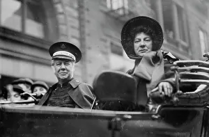 Convention Prints: Gen. Booth & Eva Booth, 1913. Creator: Bain News Service