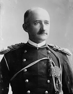 Tassel Prints: Gen. Clarence Edwards, in uniform, 1910. Creator: Bain News Service