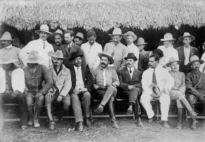 Group Of Men Prints: Gen. Luis Blanco & staff, between c1910 and c1915. Creator: Bain News Service