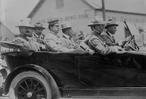Generals Prints: Gen. Obregon, El Paso, 1916. Creator: Bain News Service