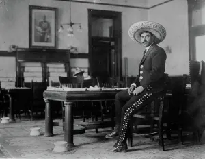 Sombrero Prints: Gen. Rodriguez, 1914. Creator: Bain News Service