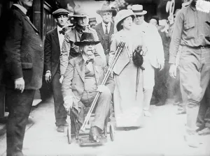 Gen. Sickles & Mrs. Wilmerding, between c1910 and c1915. Creator: Bain News Service