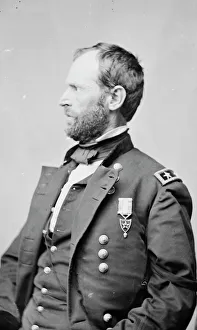 Gen. William T. Sherman, between 1855 and 1865. Creator: Unknown Gen. William T. Sherman, between 1855 and 1865. Creator: Unknown