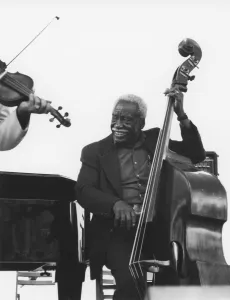 Bass Player Prints: Gene Ramey, Capital Jazz Festival, London, 1979. Creator: Brian Foskett