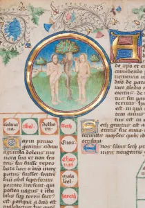 And Gold On Parchment Prints: Genealogical Chronicle of the Kings of England, 1466-67. Creator: Unknown
