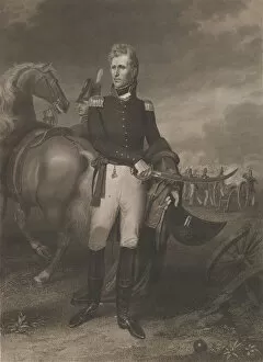 Andrew Collection: General Andrew Jackson, June 1828. Creator: Asher Brown Durand