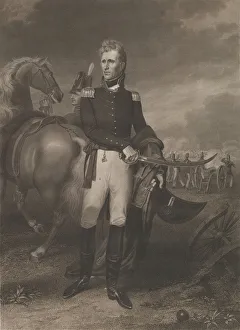 Durand Collection: General Andrew Jackson, June 1828. Creator: Asher Brown Durand